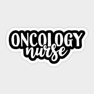 Oncology Nurse Sticker